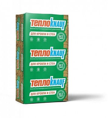 ТеплоКНАУФ Для КОТТЕДЖА плита TS 037 Aquastatik (50х610х1230мм) 16шт., 12 м2, 0,6 м3(Р)