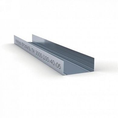 Профиль направляющий ПН-6  100/40, 3м Кнауф