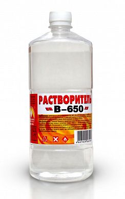 Растворитель "Вершина" В-650 0,8кг/1,0л(пэт/т)