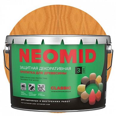 Антисептик "BIO COLOR CLASSIC", орех, Neomid, 9л