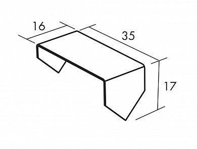 Клипса Perimeter tile clip