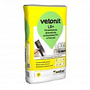 Шпатлёвка WEBER.VETONIT LR Polymer, 20 кг