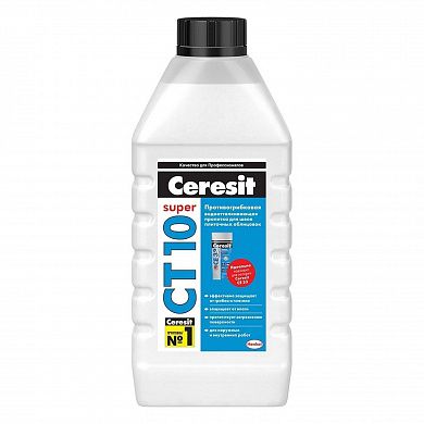 Пропитка гидрофобная Ceresit CT 10, 1л