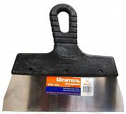 Шпатель фасадный, 300 мм, нержавеющая сталь, пластмассовая ручка, "HOGER"