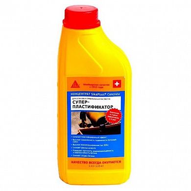 Пластификатор для стяжек "SikaPlast Concrete" (1л)