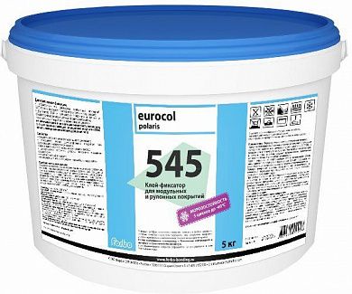 Клей фиксация против сдвигов FORBO 545 Eurofix Multi (13кг) (100-150 г/м2) Морозост.