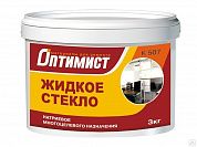 Клей "Жидкое стекло" (натриевое), "ОПТИМИСТ К507" (3кг)