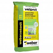 Штукатурка Weber.Vetonit ТТ, 25 кг