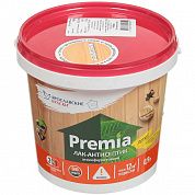 Лак-антисептик "PREMIA", орех, 0,9л /Ярославcкие краски