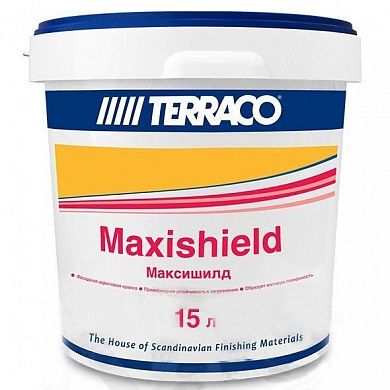 Краска фасадная акриловая Terraco Maxishield Clear, база С, 15л