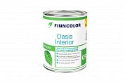 Краска для стен и потолков "FINNCOLOR OASIS INTERIOR" матовая, база А (0,9л)