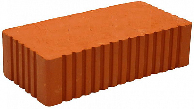 Кирпич одинарный рядовой полнотелый М-300 Кашира
