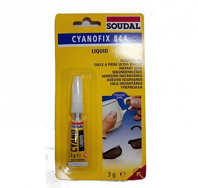 Клей секундный Цианофикс 12*3гр /Soudal