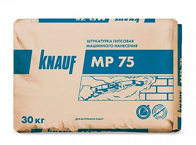 Штукатурка КНАУФ-МП 75, 30кг, белая