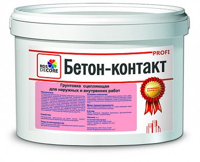 Грунтовка Бетон-контакт "NORME COLOR PROFI", универсальная, 3кг