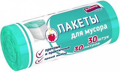 Мешки для мусора, рулон (30л)